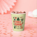 Chrismukkah Hanukkah Christmas Jewish Religious  Paper Cups<br><div class="desc">Chrismukkah Hanukkah Christmas Jewish Religious</div>