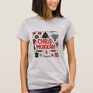 Chrismukkah Hanukkah Christmas Jewish Religious  T-Shirt
