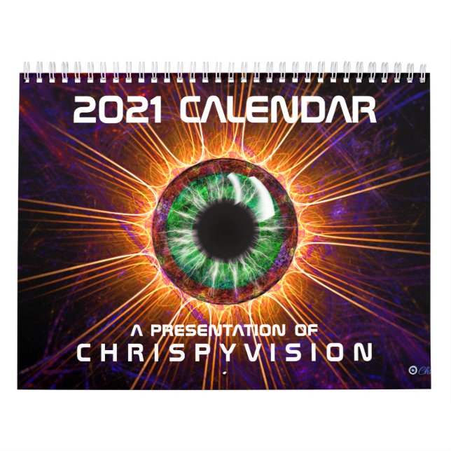 Chrispyvision 2021 Calendar (Cover)