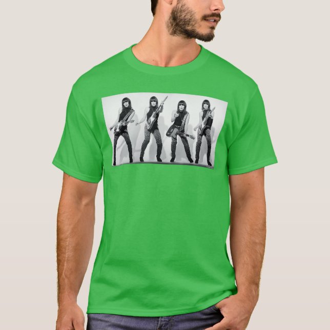 Chrissie Hynde Pretenders Quad By Simon Fowler vin T-Shirt (Front)