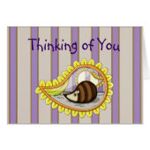 Chrissy the Hedgehog Card (Front Horizontal)