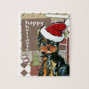 CHRISSY YORKIE POO JIGSAW PUZZLE
