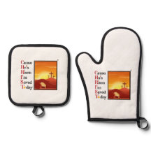 Christ Acronym Oven Mitt & Pot Holder