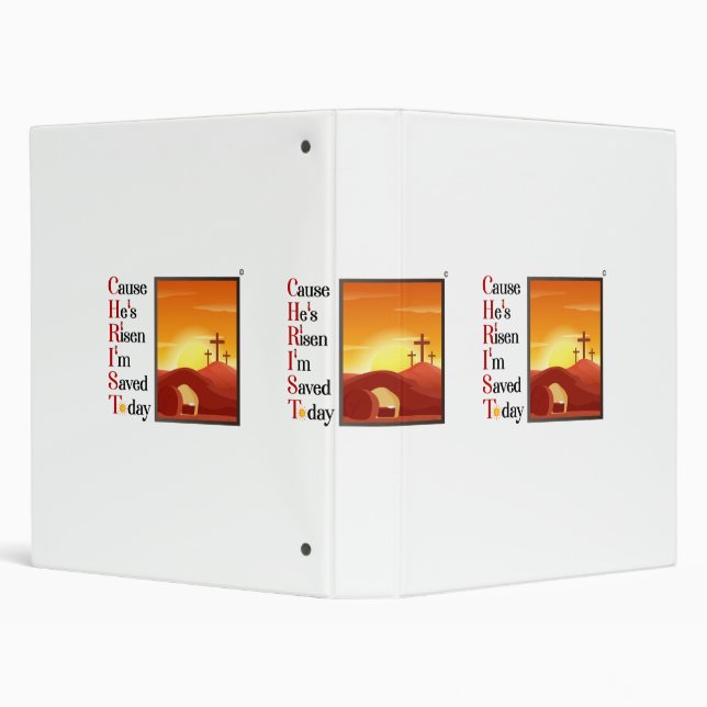 Christ Acronym Recipe 1 inch Binder    (Background)