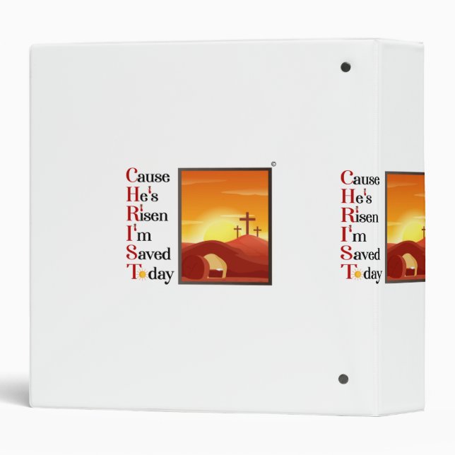 Christ Acronym Recipe Binder  (Back/Spine)