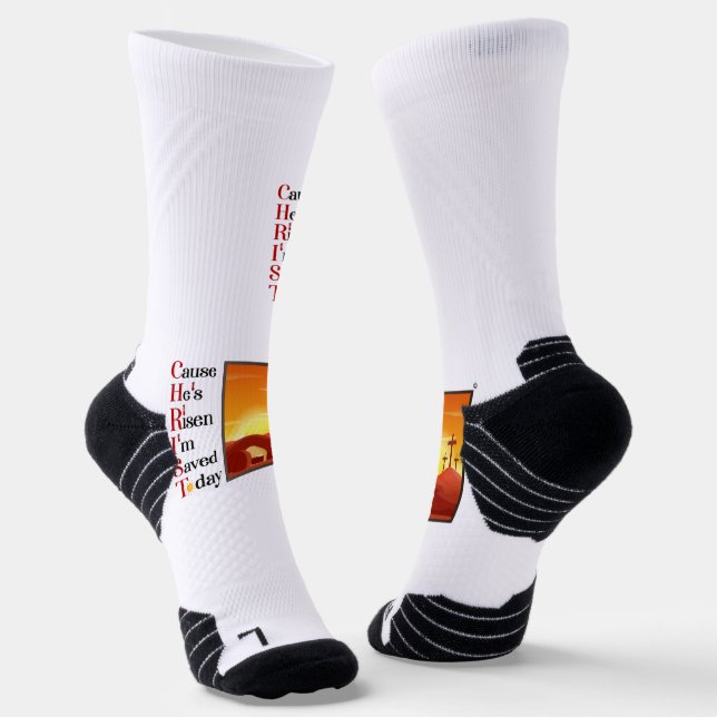 Christ Acronym Socks (Angled)