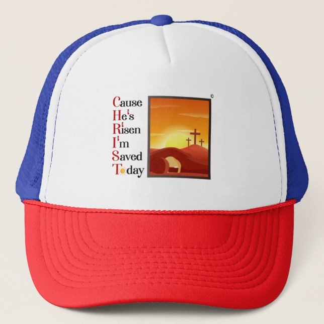 Christ Acronym Trucker Hat (Front)