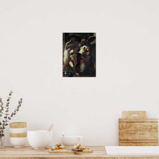 Christ Adored by Angels, St. Sebastian Poster | Zazzle