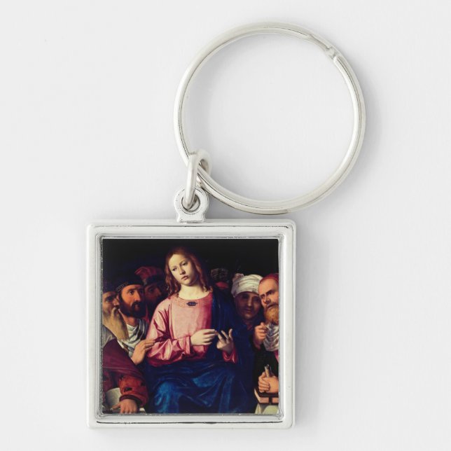 Christ Among the Doctors (1504) Keychain (Front)