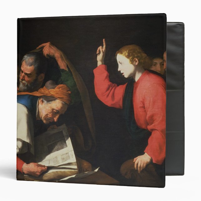 Christ among the Doctors, c.1630 Binder (Front/Inside)