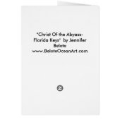 christ and angelfish cards (Back)
