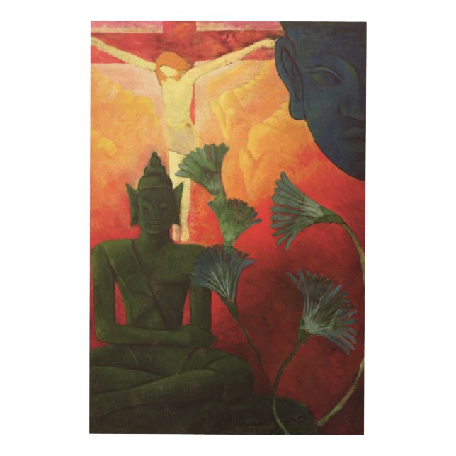 Christ and Buddha, c.1890-1892 Wood Wall Art (Front)