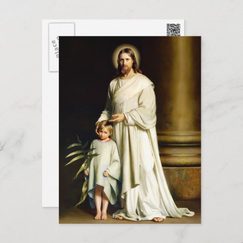 Christ and Child Fine Art Easter Postcards