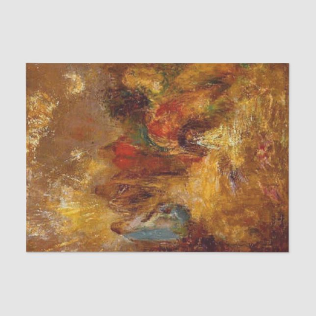 Christ and His Disciples by Odilon Redon Tissue Paper (Front)
