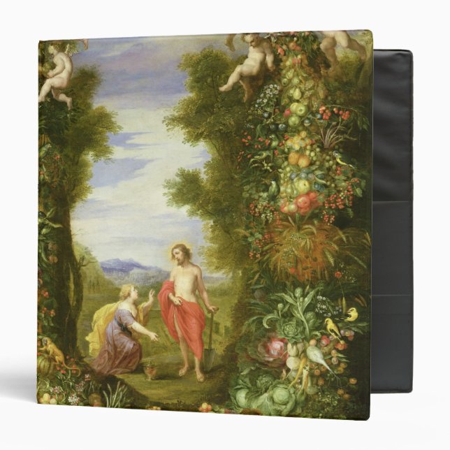 Christ and Mary Magdalene 3 Ring Binder (Front/Inside)