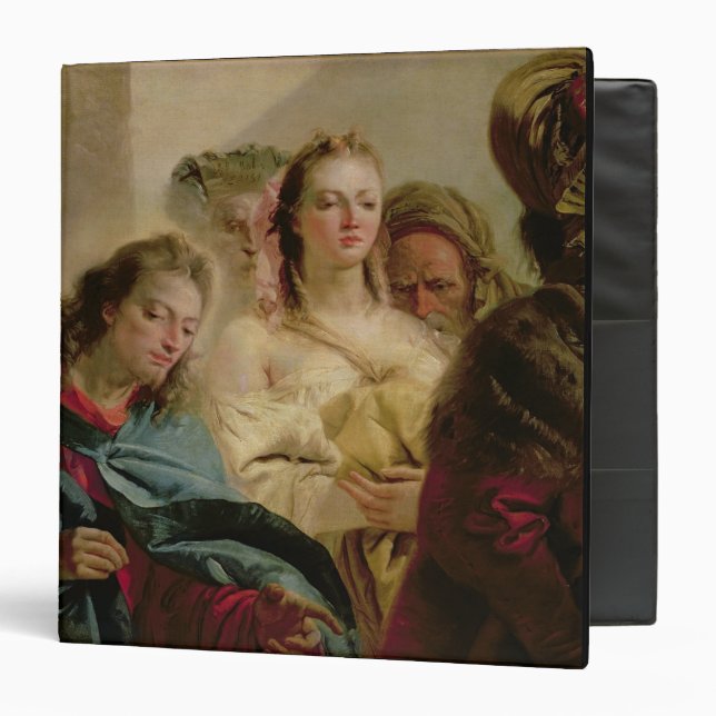 Christ and the Adulteress, 1751 (oil on canvas) 3 Ring Binder (Front/Inside)