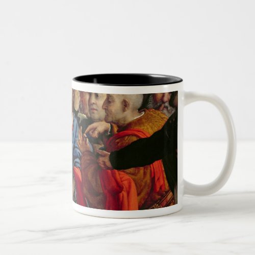 Christ and the Adulteress c1527_29 Two_Tone Coffee Mug