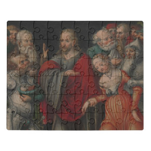 Christ and the Adulteress Jigsaw Puzzle