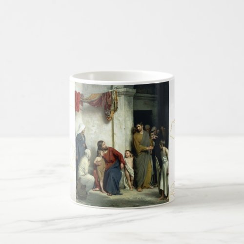Christ and the Children by Carl Bloch  Coffee Mug