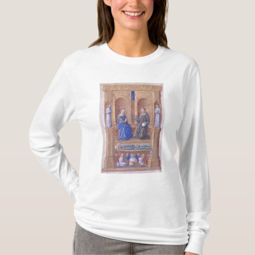 Christ and the Virgin Mary Enthroned T_Shirt