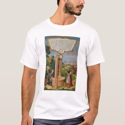 Christ and the Woman from Samaria at Jacobs Well T_Shirt