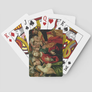 Christ and the Woman Taken in Adultery 2 Poker Cards