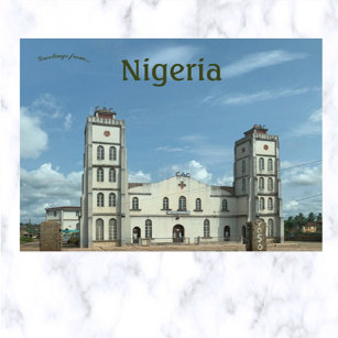 Christ Apostolic Church Osun State Nigeria Postcard