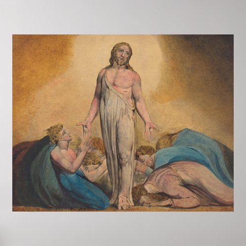 Christ Appearing to Disciples After Resurrection Poster