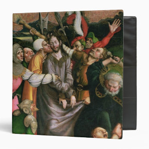 Christ arrested in the Garden of Gethsemane 3 Ring Binder