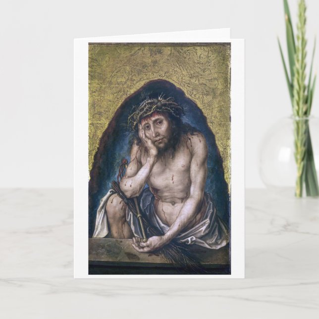 Christ as the Man of Sorrows | Albrecht Dürer | Card (Front)