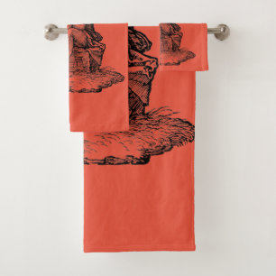 Christ as the Man of Sorrows Fine Art Bath Towel Set