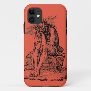Christ as the Man of Sorrows Fine Art iPhone 11 Case