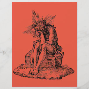Christ as the Man of Sorrows Fine Art Flyer
