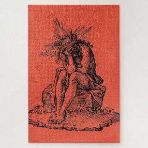 Christ as the Man of Sorrows Fine Art Jigsaw Puzzle