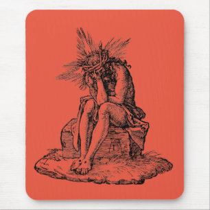 Christ as the Man of Sorrows Fine Art Mouse Pad