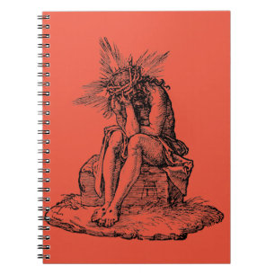 Christ as the Man of Sorrows Fine Art Notebook