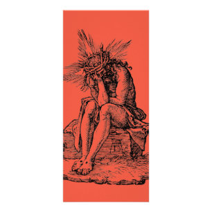Christ as the Man of Sorrows Fine Art Rack Card