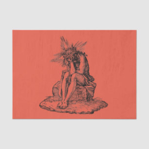 Christ as the Man of Sorrows Fine Art Tissue Paper