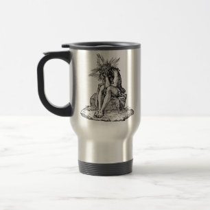 Christ as the Man of Sorrows Fine Art Travel Mug