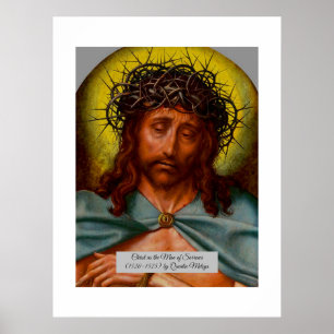 Christ as the Man of Sorrows  Poster