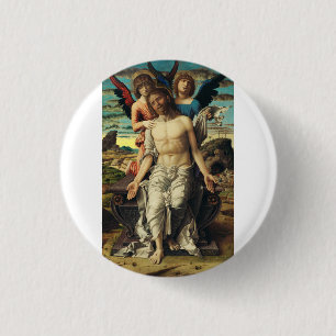 Christ as the Redeemer by Andrea Mantegna Button