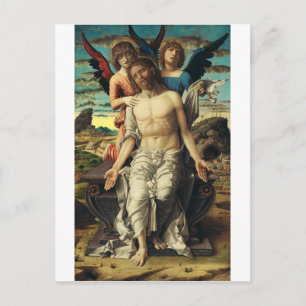 Christ as the Redeemer by Andrea Mantegna Postcard