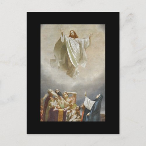 Christ Ascends to Heaven by Garofalo Postcard