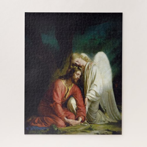 Christ at Gethsemane by Carl Bloch Jigsaw Puzzle