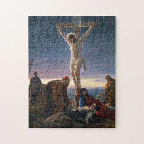 Christ at the Cross by Carl Bloch Puzzle