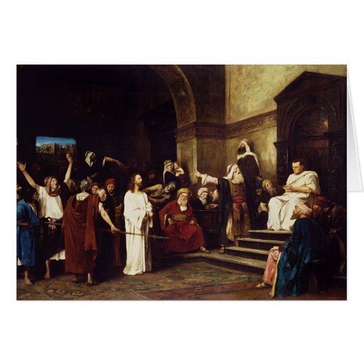 Christ Before Pilate Cards (Front Horizontal)