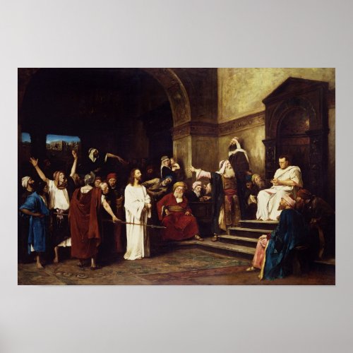 Christ Before Pilate Poster