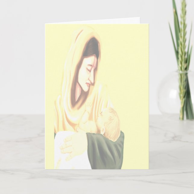 Christ Birth Holiday Card (Front)