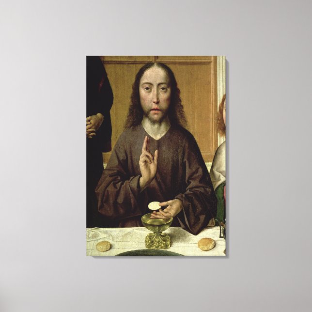 Christ Blessing Canvas Print (Front)