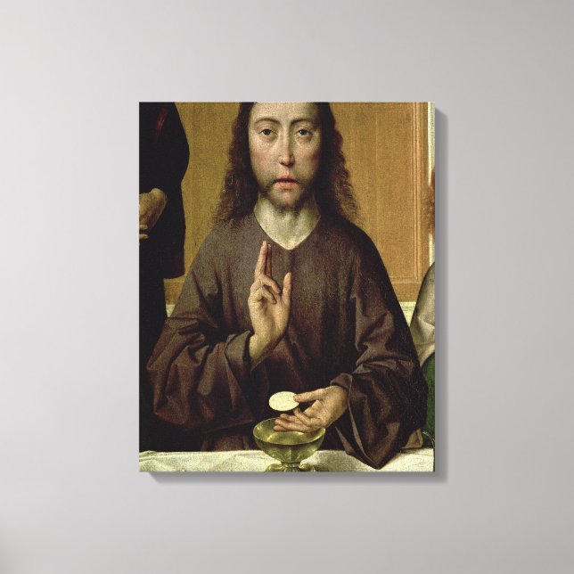 Christ Blessing Canvas Print (Front)